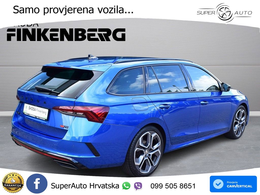 Škoda Octavia Combi RS 2.0 TDI (200 KS) DSG LED+GR SJED+ACC