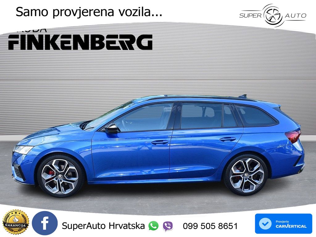 Škoda Octavia Combi RS 2.0 TDI (200 KS) DSG LED+GR SJED+ACC