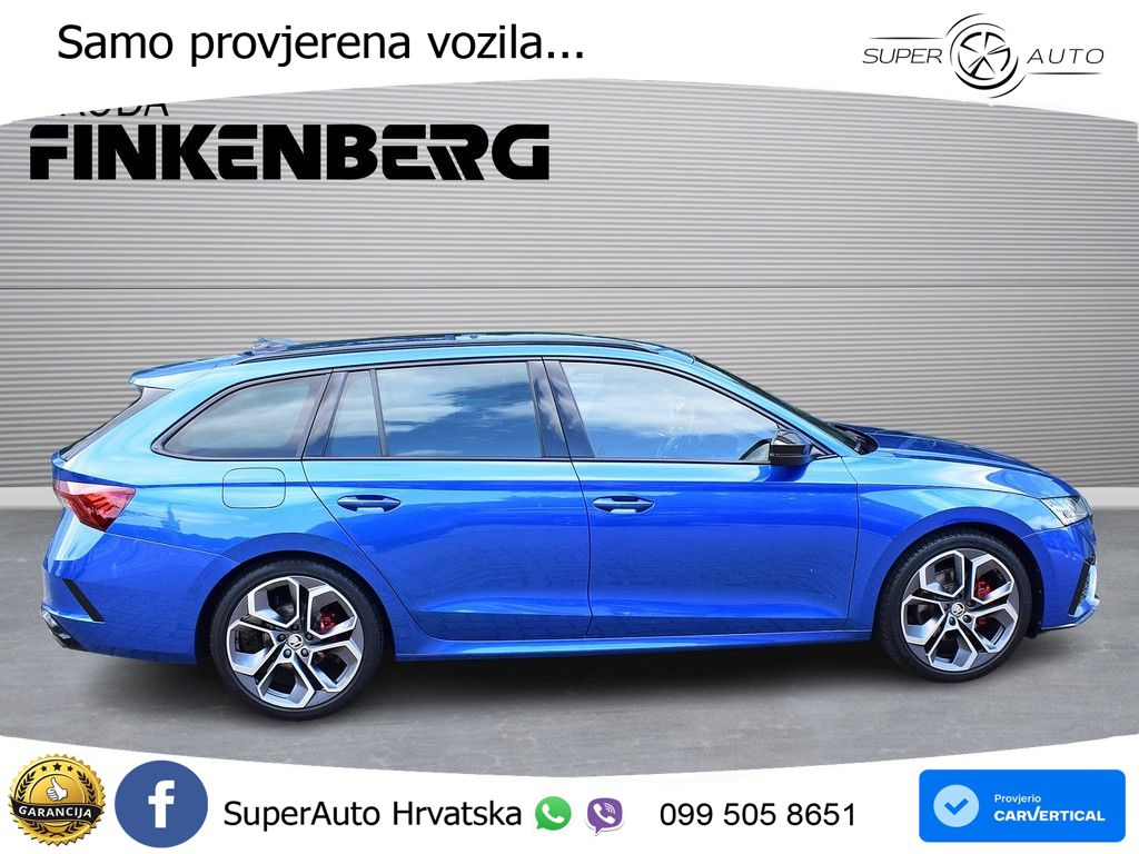 Škoda Octavia Combi RS 2.0 TDI (200 KS) DSG LED+GR SJED+ACC