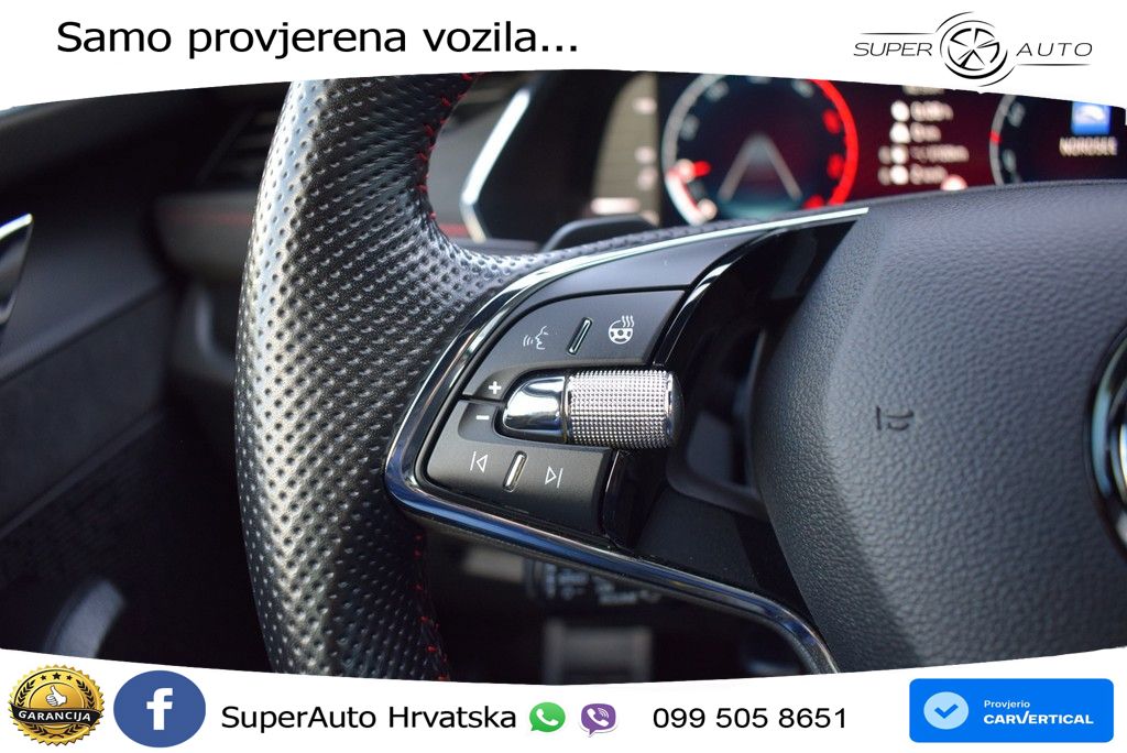 Škoda Octavia Combi RS 2.0 TDI (200 KS) DSG LED+GR SJED+ACC