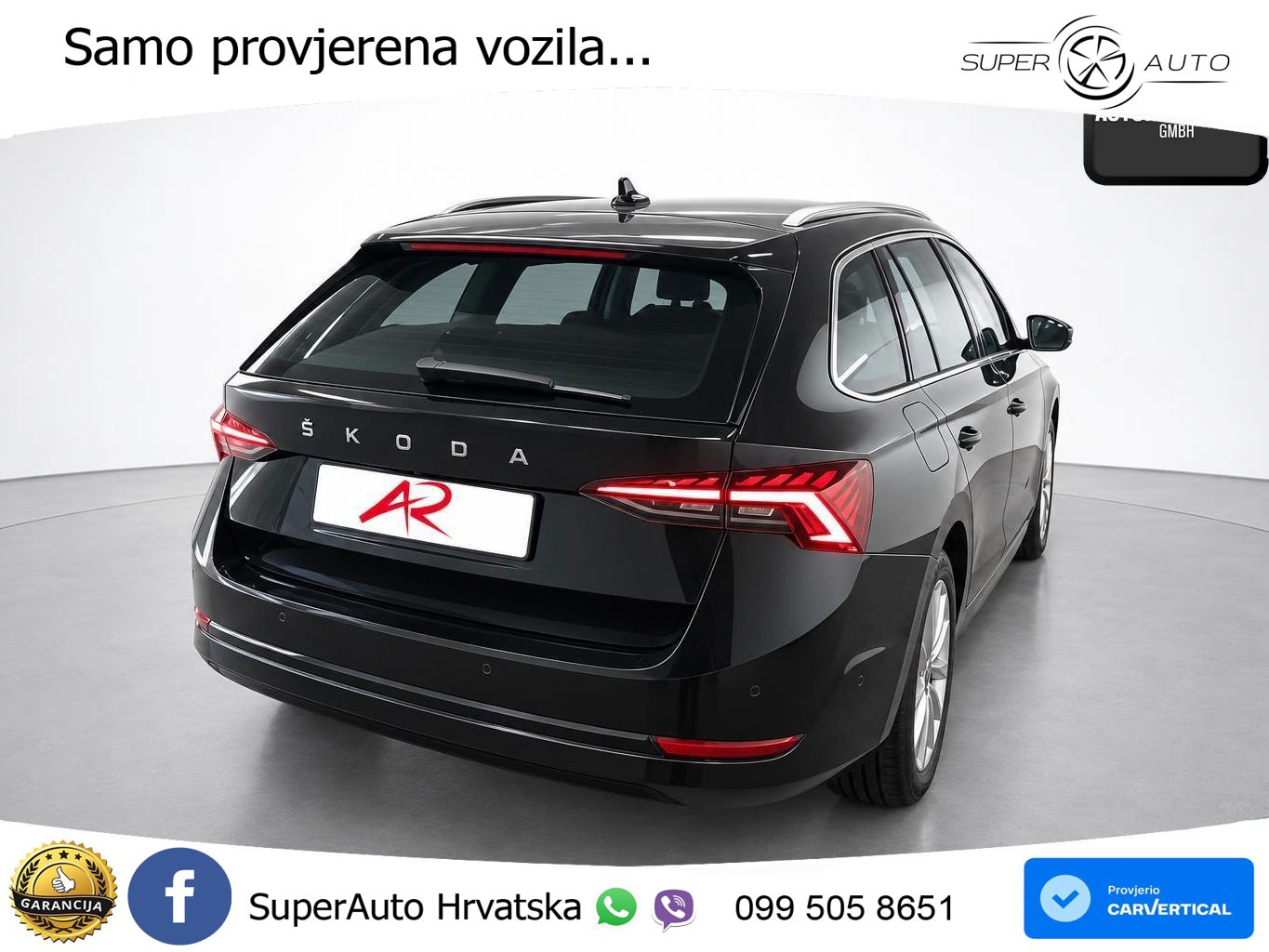 Škoda Octavia Combi 2.0 TDI (150 KS) DSG LED+GR SJED+ACC