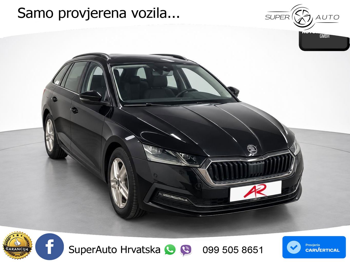 Škoda Octavia Combi 2.0 TDI (150 KS) DSG LED+GR SJED+ACC