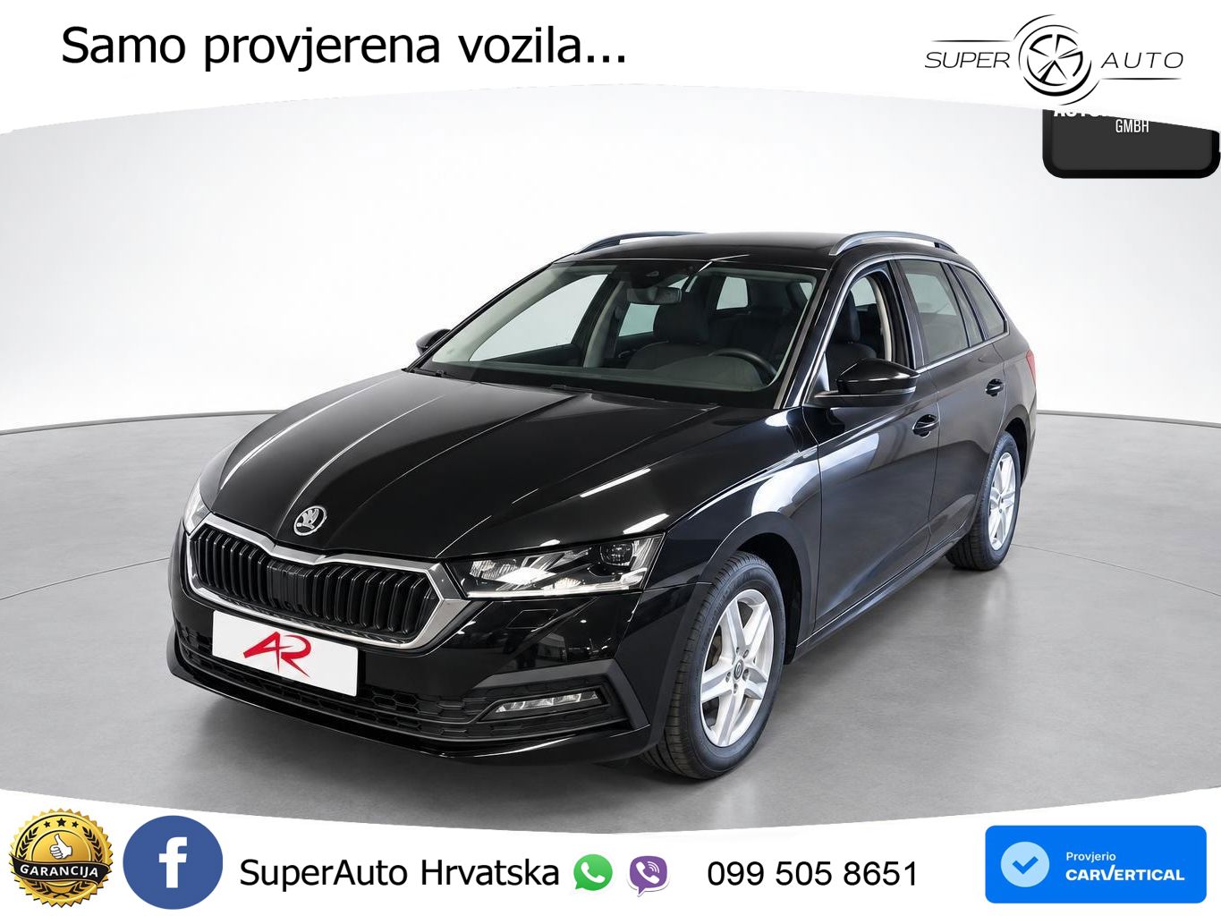 Škoda Octavia Combi 2.0 TDI (150 KS) DSG LED+GR SJED+ACC