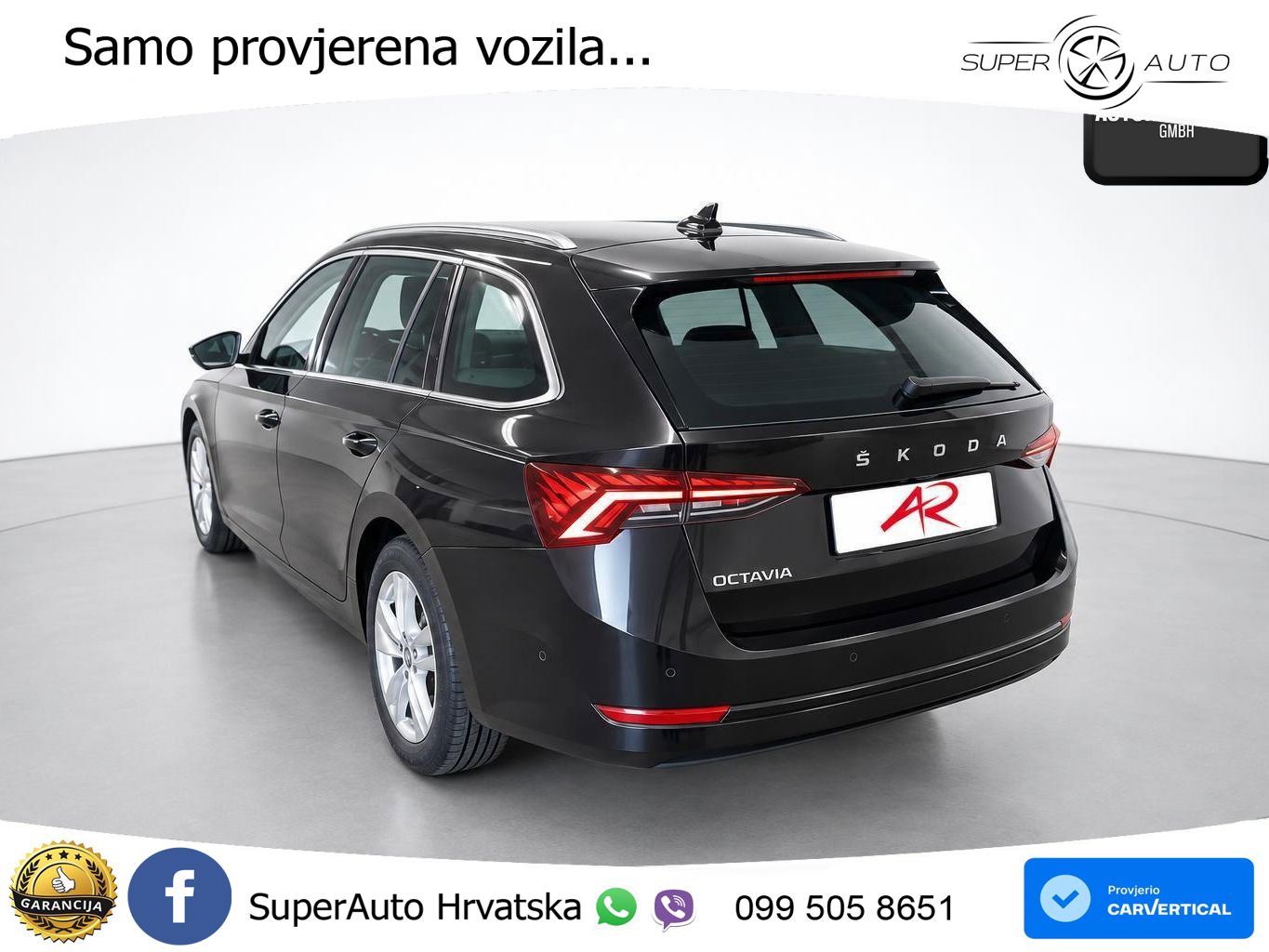 Škoda Octavia Combi 2.0 TDI (150 KS) DSG LED+GR SJED+ACC