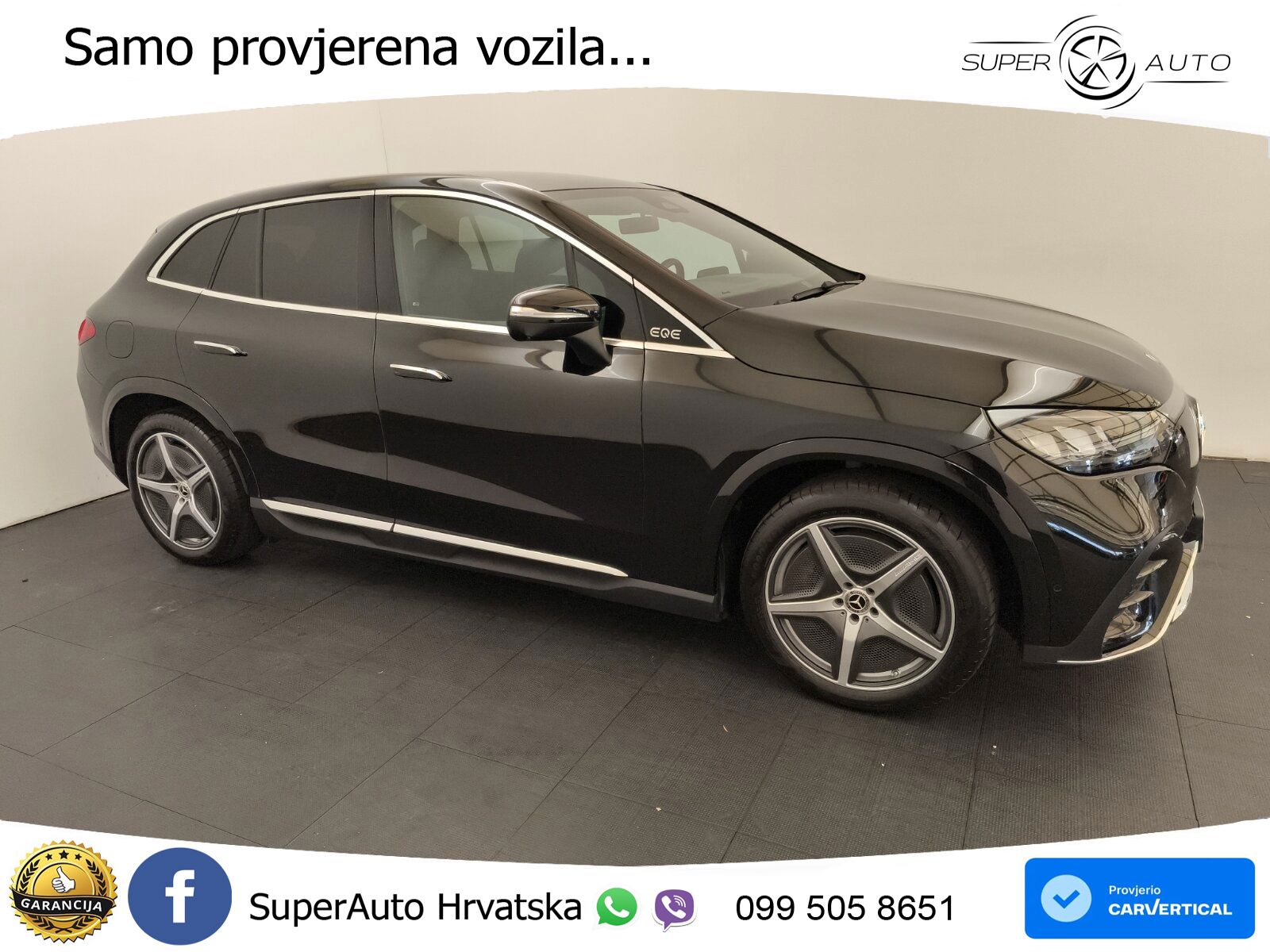 Mercedes EQE SUV 300 100 kWh (245 KS) AMG LED+GR SJED+ACC