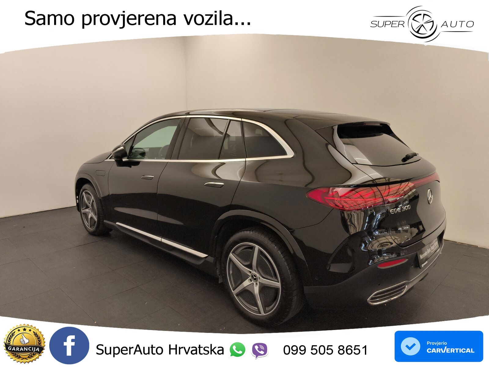 Mercedes EQE SUV 300 100 kWh (245 KS) AMG LED+GR SJED+ACC