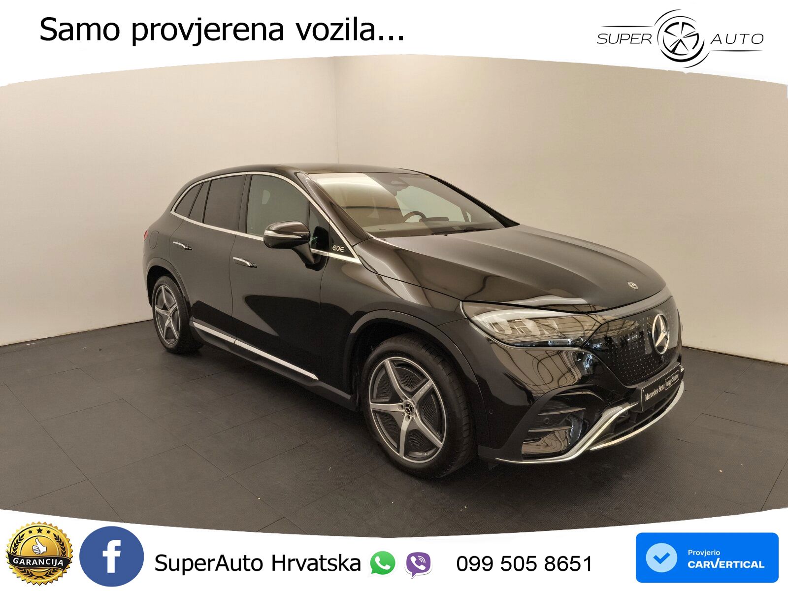 Mercedes EQE SUV 300 100 kWh (245 KS) AMG LED+GR SJED+ACC