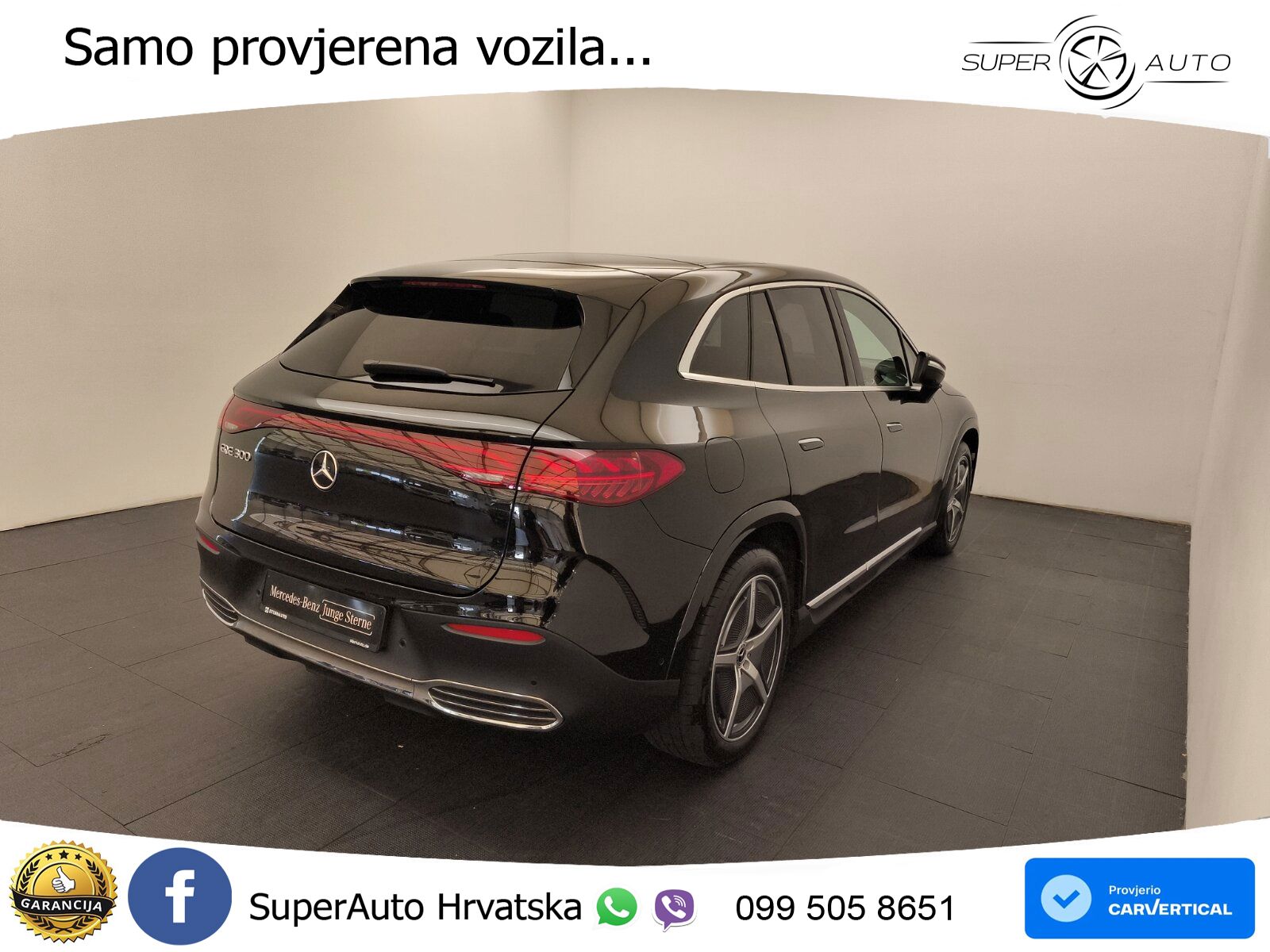 Mercedes EQE SUV 300 100 kWh (245 KS) AMG LED+GR SJED+ACC