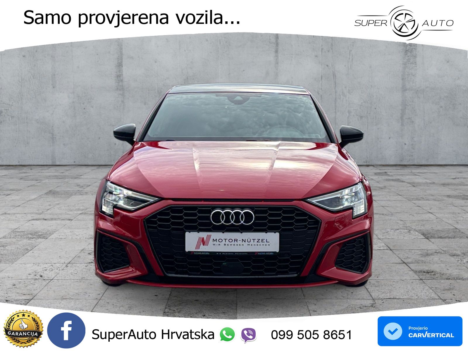 Audi A3 35 TFSI (150 KS) S line LED+GR SJED+ACC