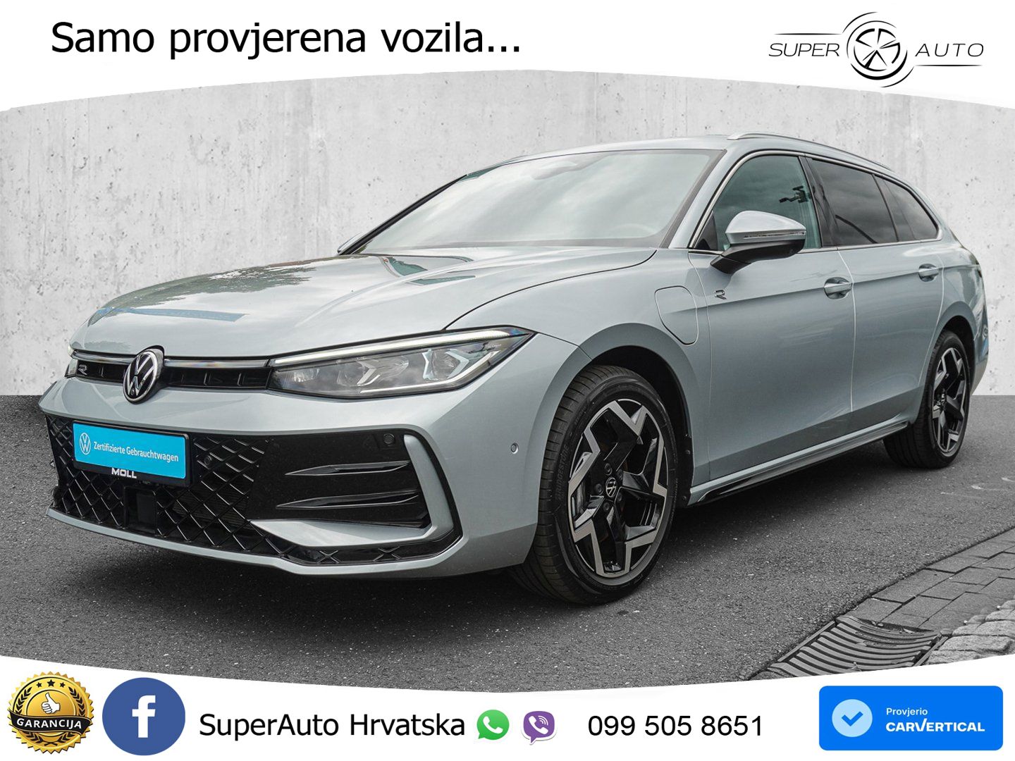 Volkswagen Passat Variant 1.5 TSI (204 KS) eHybrid DSG R-Line LED+GR SJED+ACC