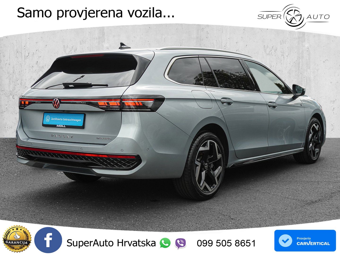 Volkswagen Passat Variant 1.5 TSI (204 KS) eHybrid DSG R-Line LED+GR SJED+ACC