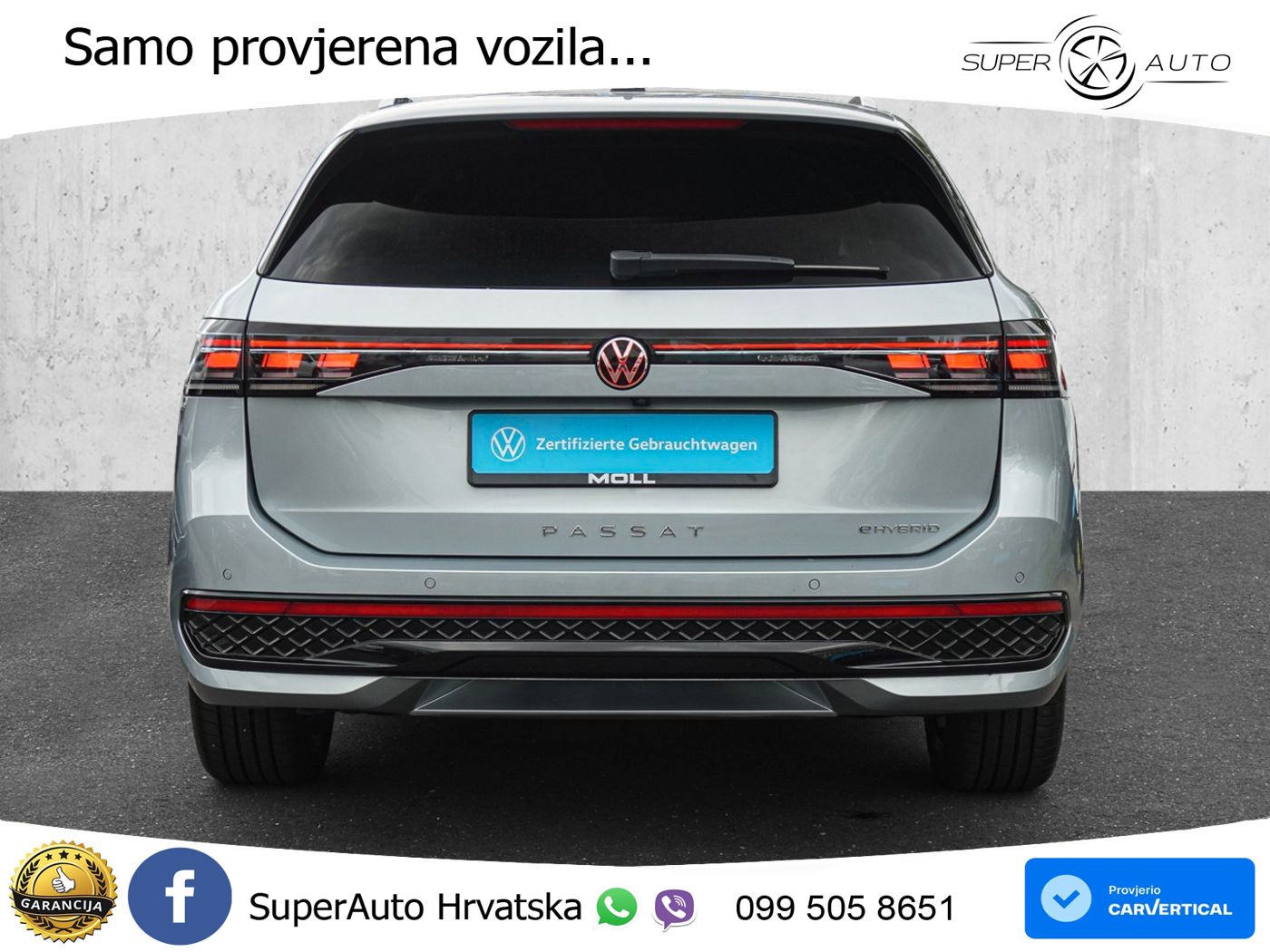 Volkswagen Passat Variant 1.5 TSI (204 KS) eHybrid DSG R-Line LED+GR SJED+ACC