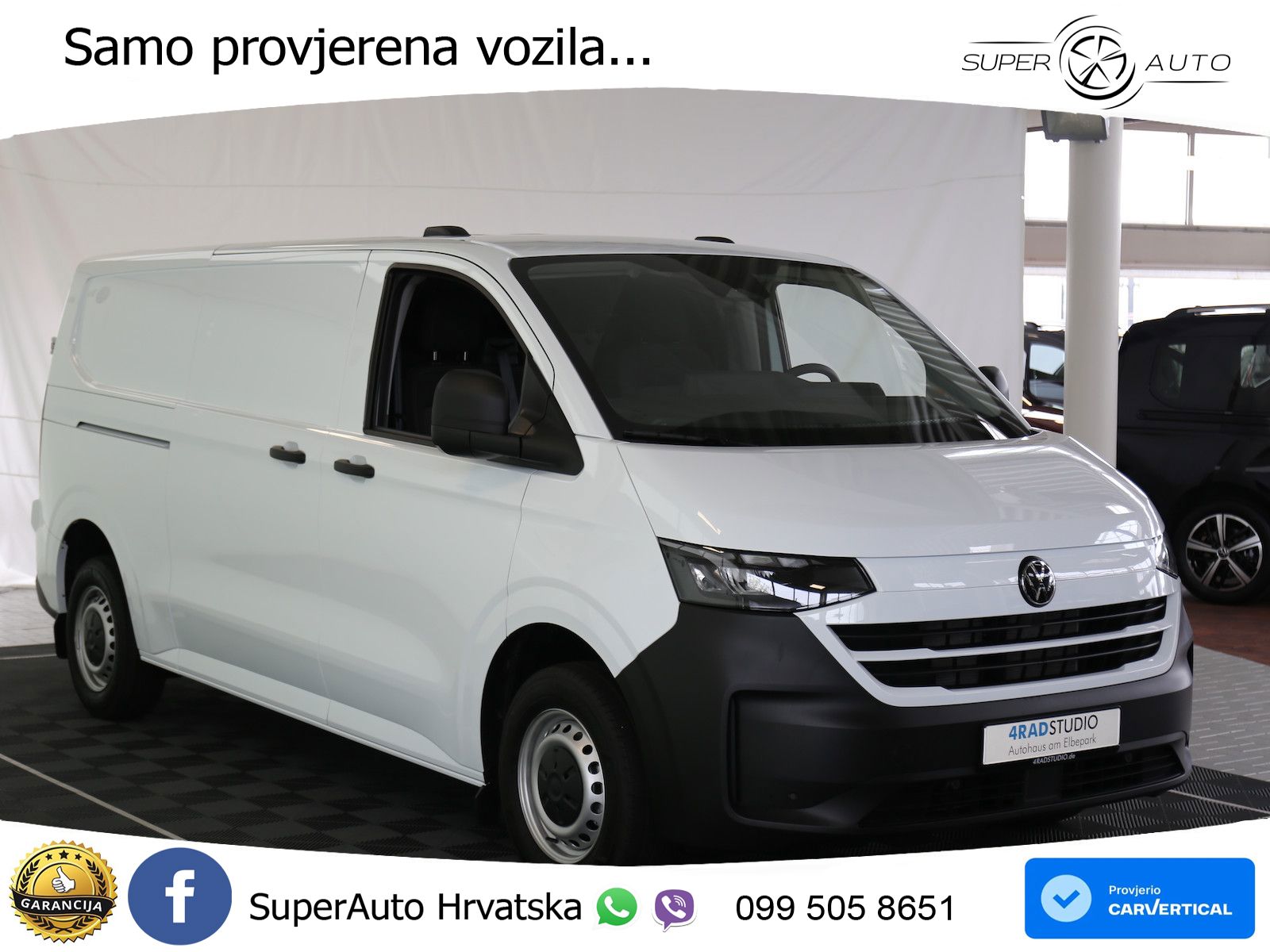 Volkswagen T7 Transporter TDI AUT110KW LR LED FLÜGEL AHK 150 KS