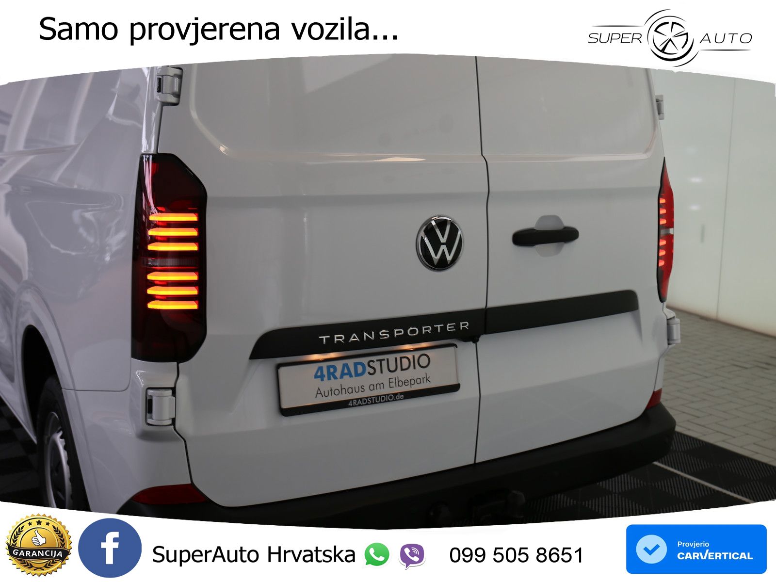 Volkswagen T7 Transporter TDI AUT110KW LR LED FLÜGEL AHK 150 KS