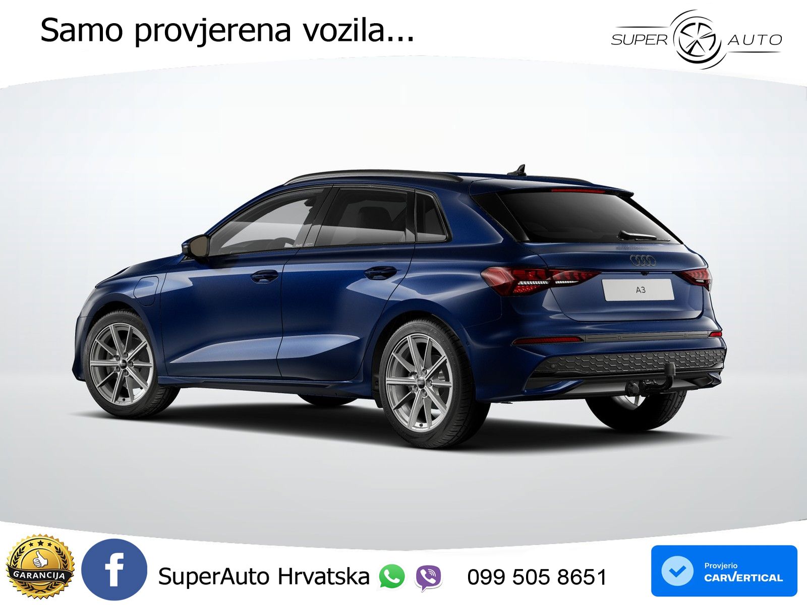 Audi A3 40 TFSIe (204 KS) S tronic advanced LED+GR SJED+ACC