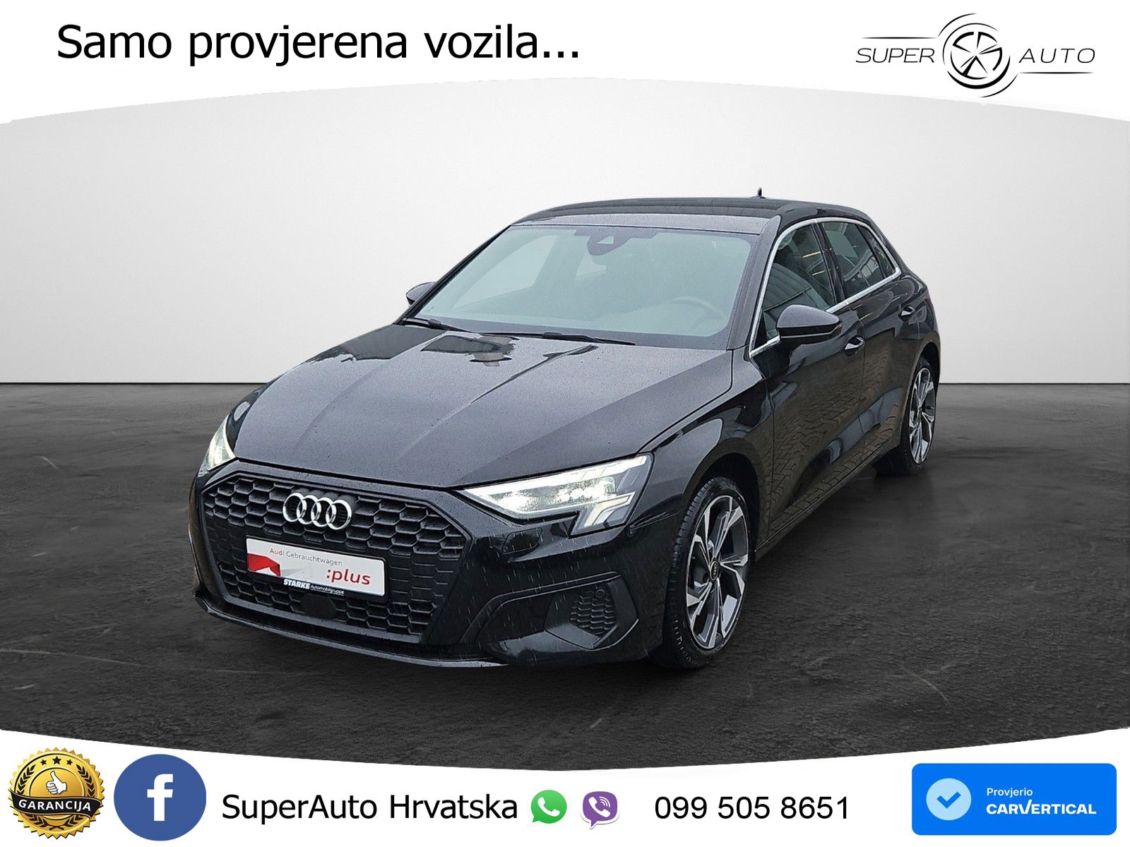 Audi A3 35 TDI (150 KS) S tronic LED+GR SJED+ACC