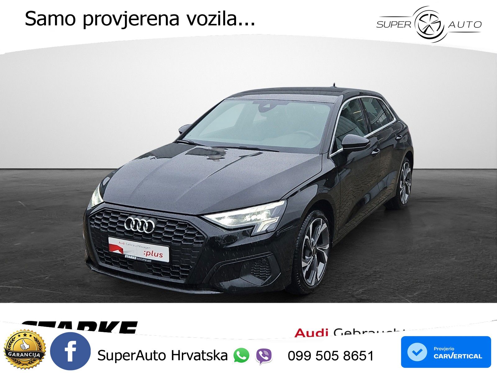 Audi A3 35 TDI (150 KS) S tronic LED+GR SJED+ACC
