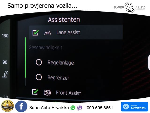 Škoda Octavia Combi RS 2.0 TDI (200 KS) DSG LED+GR SJED+ACC