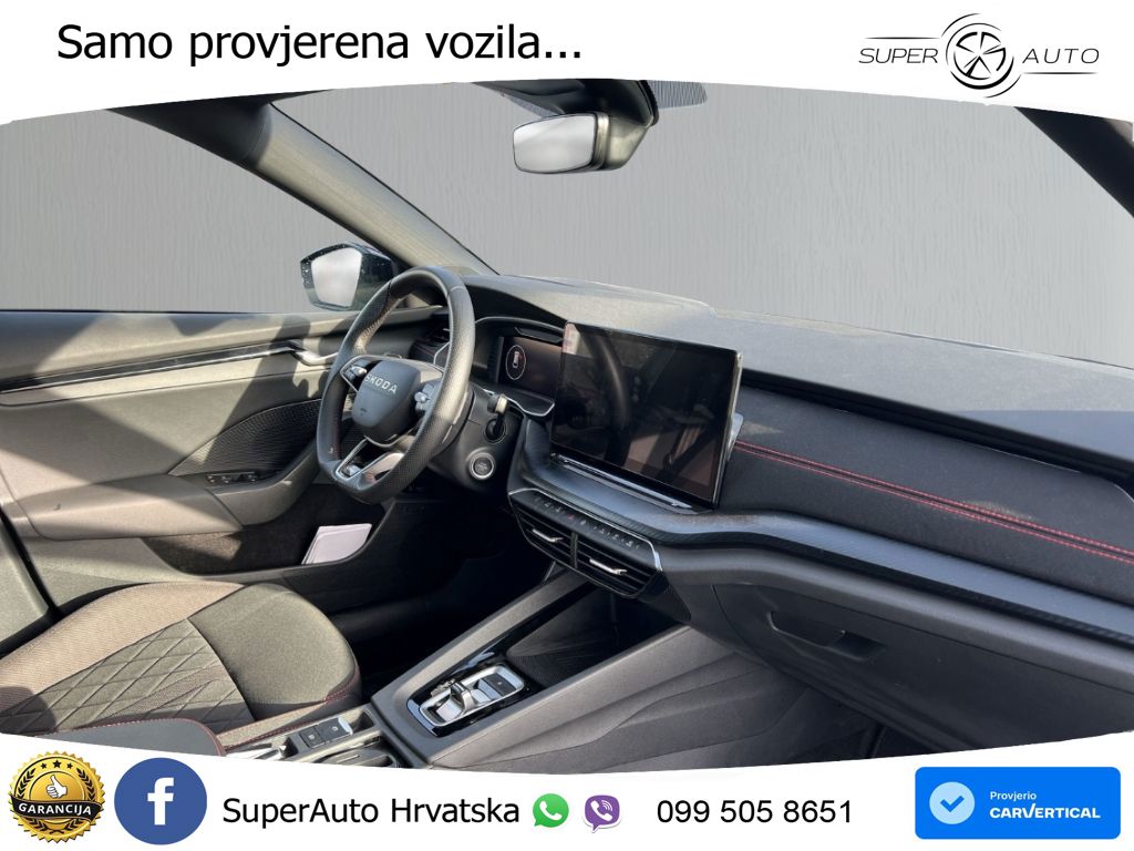 Škoda Octavia Combi RS 2.0 TSI (265 KS) DSG MATRIX+GR SJED+KAM