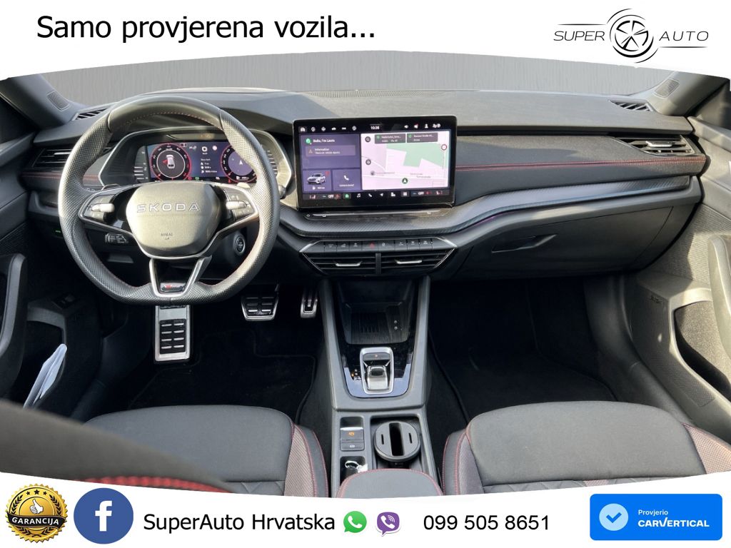 Škoda Octavia Combi RS 2.0 TSI (265 KS) DSG MATRIX+GR SJED+KAM