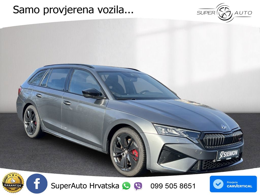 Škoda Octavia Combi RS 2.0 TSI (265 KS) DSG MATRIX+GR SJED+KAM