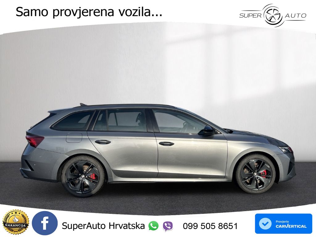 Škoda Octavia Combi RS 2.0 TSI (265 KS) DSG MATRIX+GR SJED+KAM