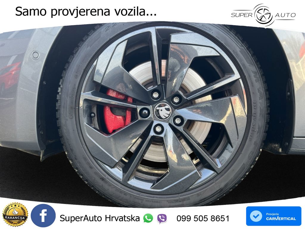Škoda Octavia Combi RS 2.0 TSI (265 KS) DSG MATRIX+GR SJED+KAM