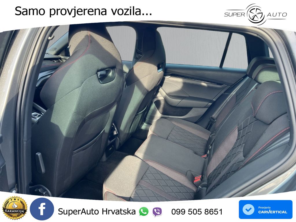 Škoda Octavia Combi RS 2.0 TSI (265 KS) DSG MATRIX+GR SJED+KAM