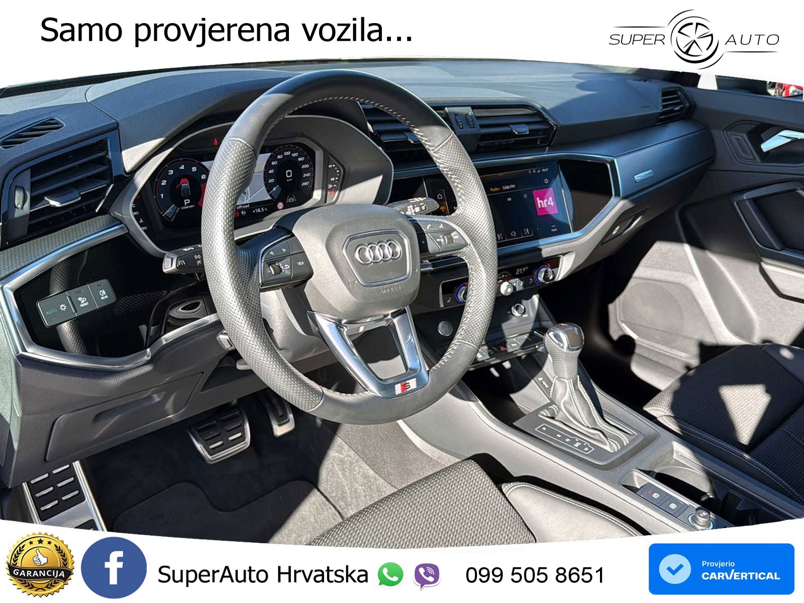 Audi Q3 II Sportback 35 TFSI (150 KS) S tronic S line LED+GR SJED+ACC