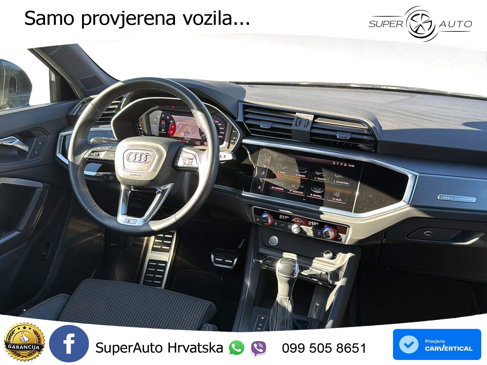 Audi Q3 II Sportback 35 TFSI (150 KS) S tronic S line LED+GR SJED+ACC
