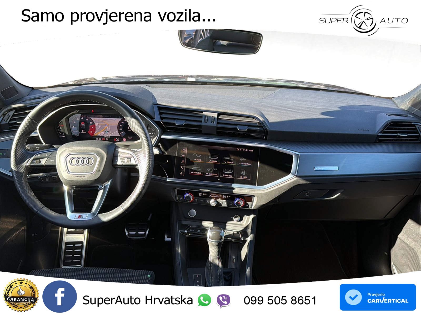 Audi Q3 II Sportback 35 TFSI (150 KS) S tronic S line LED+GR SJED+ACC