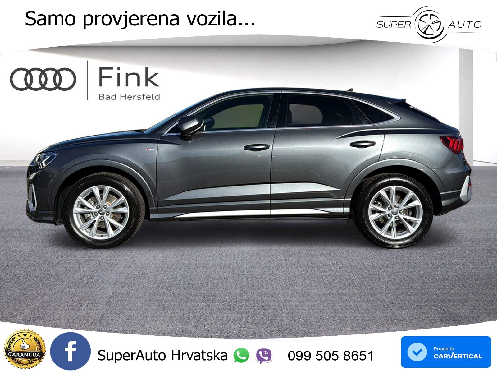 Audi Q3 II Sportback 35 TFSI (150 KS) S tronic S line LED+GR SJED+ACC