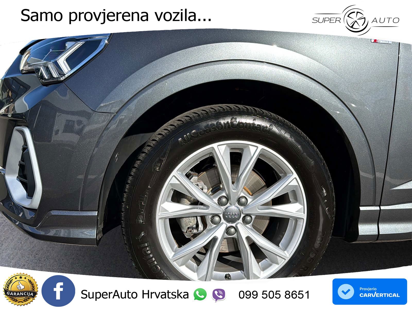 Audi Q3 II Sportback 35 TFSI (150 KS) S tronic S line LED+GR SJED+ACC