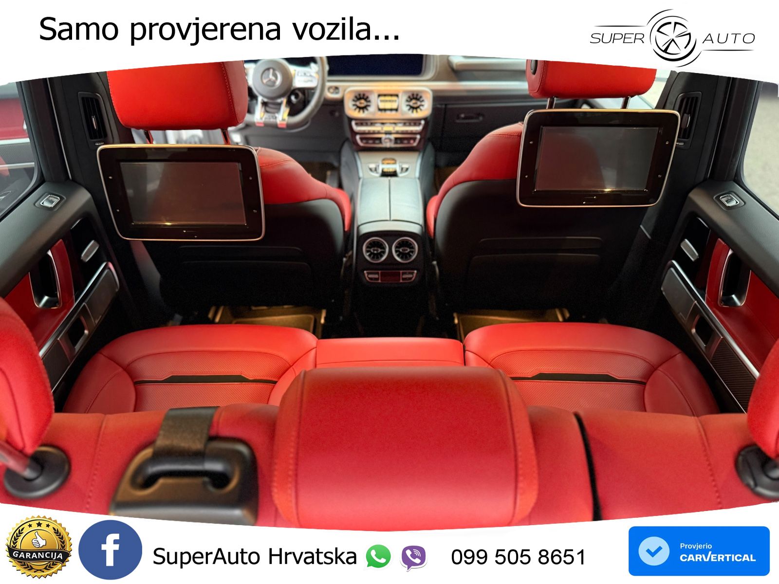 Mercedes AMG G 63 Long V8 (585 KS) 4MATIC 9G-TRONIC AMG SPEEDSHIFT PLUS LED+GR SJED+ACC