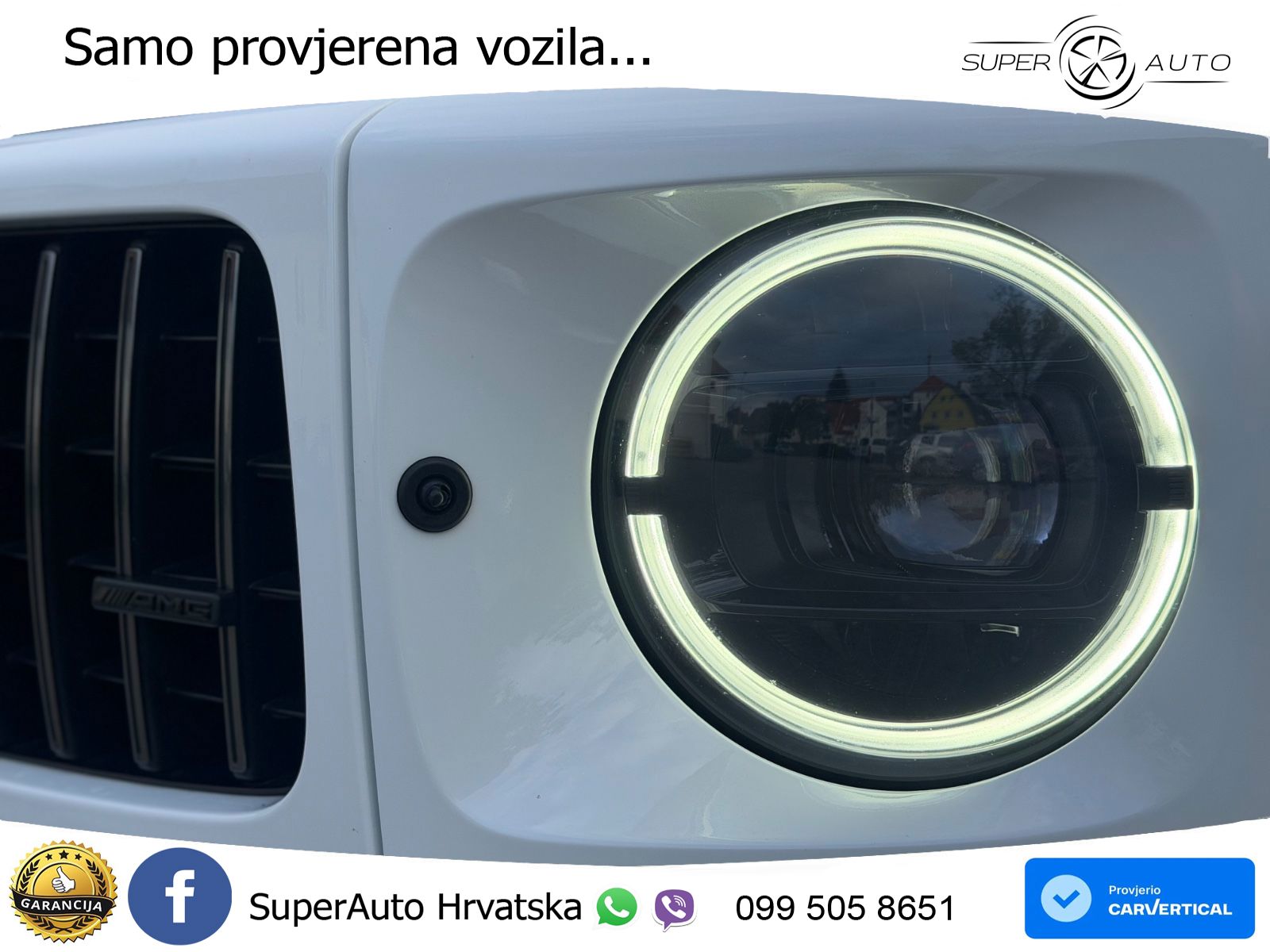 Mercedes AMG G 63 Long V8 (585 KS) 4MATIC 9G-TRONIC AMG SPEEDSHIFT PLUS LED+GR SJED+ACC