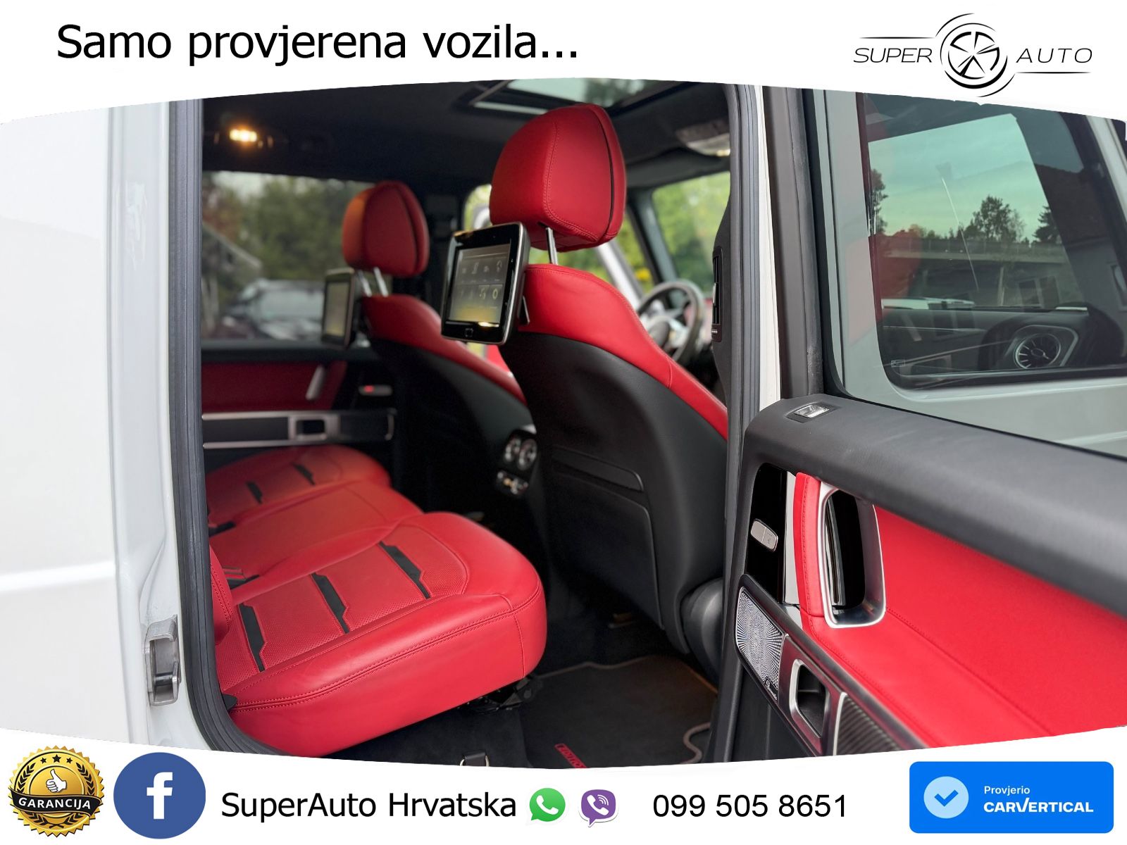 Mercedes AMG G 63 Long V8 (585 KS) 4MATIC 9G-TRONIC AMG SPEEDSHIFT PLUS LED+GR SJED+ACC