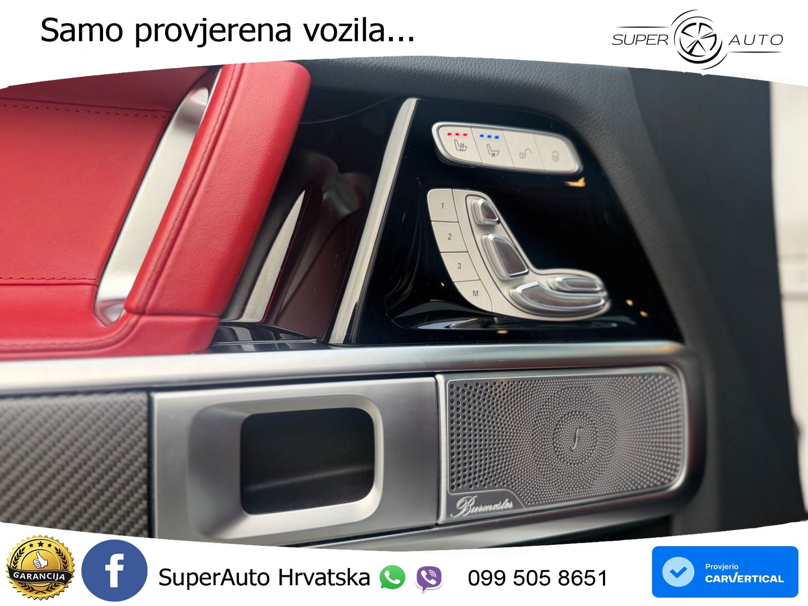 Mercedes AMG G 63 Long V8 (585 KS) 4MATIC 9G-TRONIC AMG SPEEDSHIFT PLUS LED+GR SJED+ACC