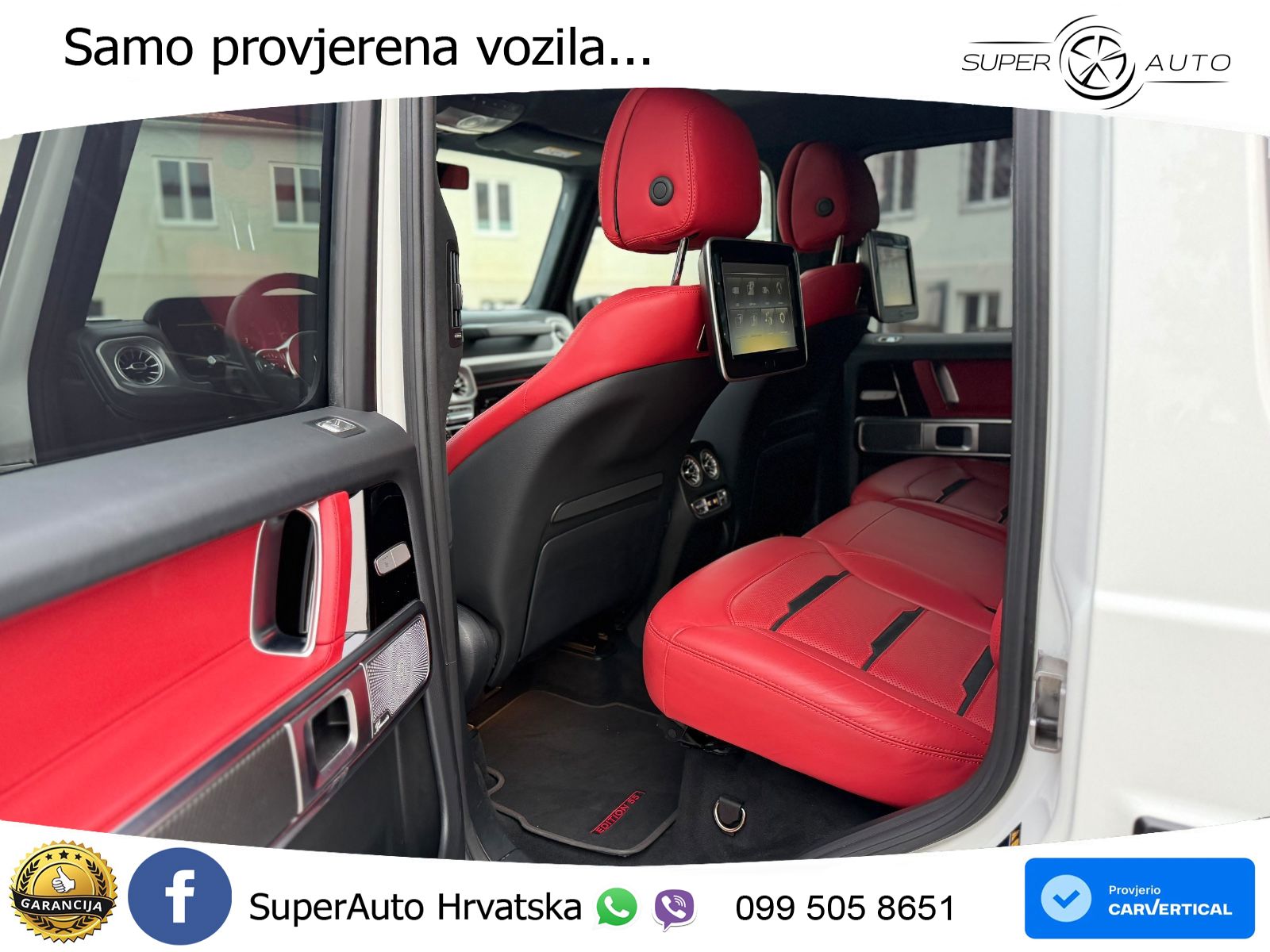 Mercedes AMG G 63 Long V8 (585 KS) 4MATIC 9G-TRONIC AMG SPEEDSHIFT PLUS LED+GR SJED+ACC