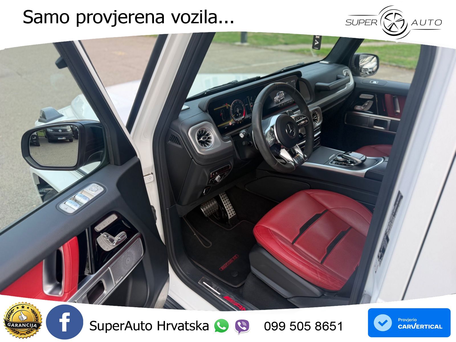 Mercedes AMG G 63 Long V8 (585 KS) 4MATIC 9G-TRONIC AMG SPEEDSHIFT PLUS LED+GR SJED+ACC