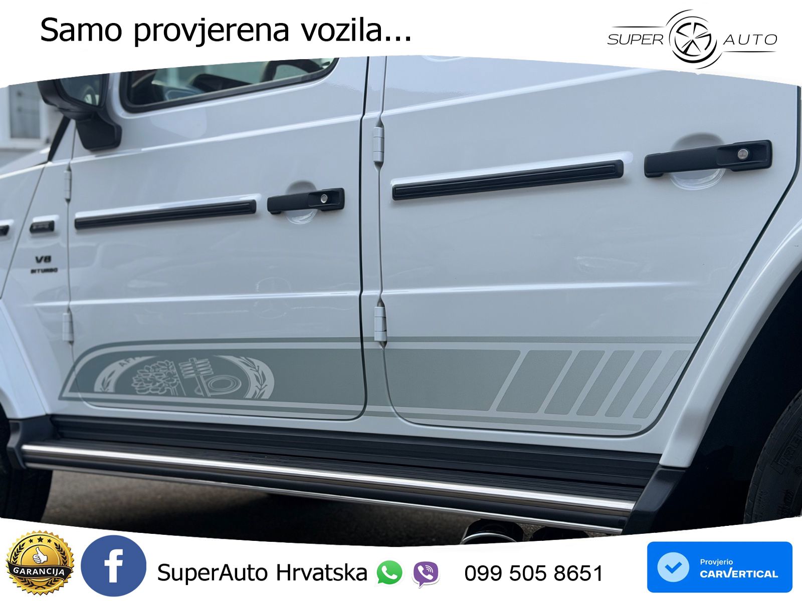 Mercedes AMG G 63 Long V8 (585 KS) 4MATIC 9G-TRONIC AMG SPEEDSHIFT PLUS LED+GR SJED+ACC