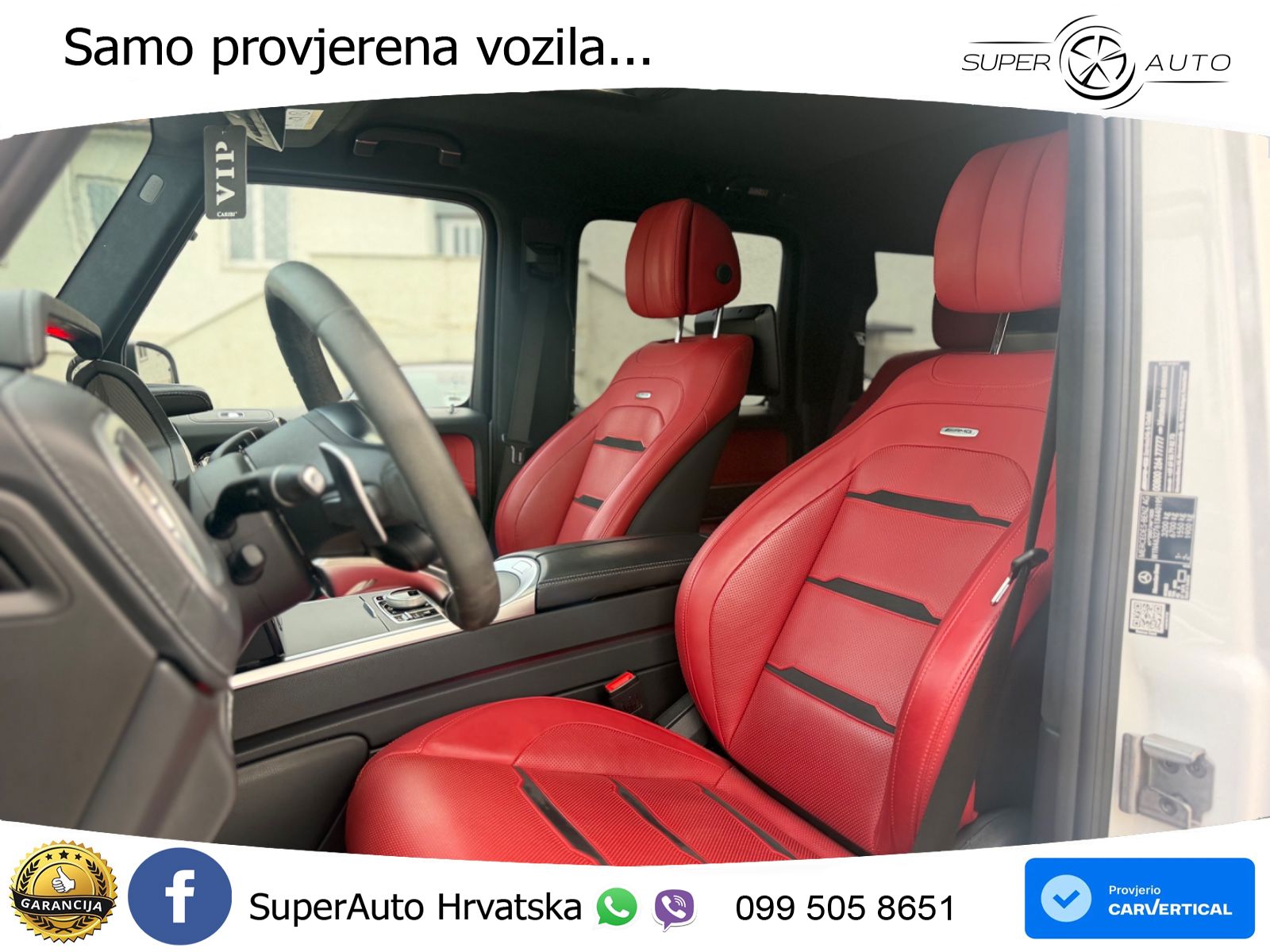 Mercedes AMG G 63 Long V8 (585 KS) 4MATIC 9G-TRONIC AMG SPEEDSHIFT PLUS LED+GR SJED+ACC
