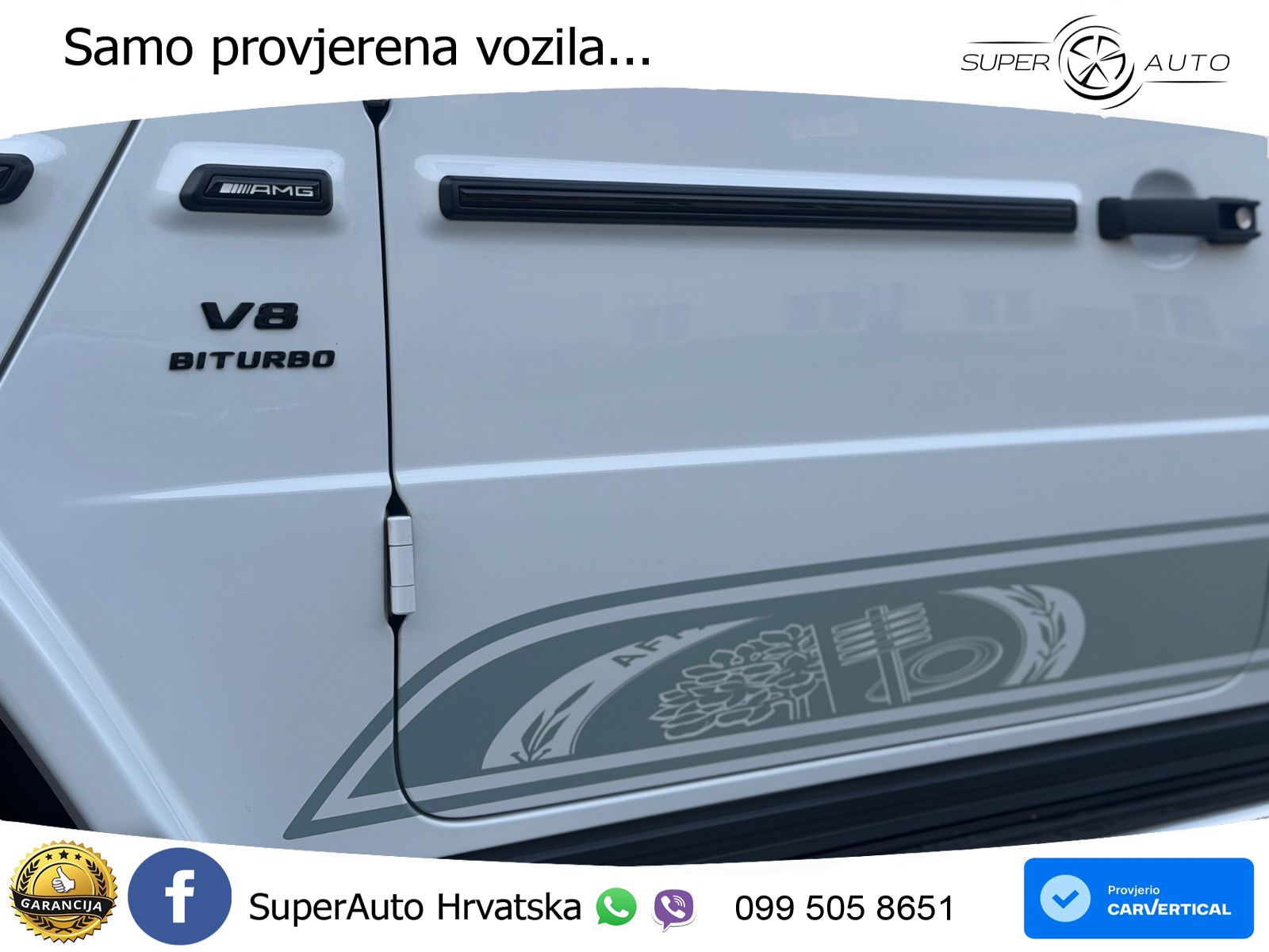 Mercedes AMG G 63 Long V8 (585 KS) 4MATIC 9G-TRONIC AMG SPEEDSHIFT PLUS LED+GR SJED+ACC