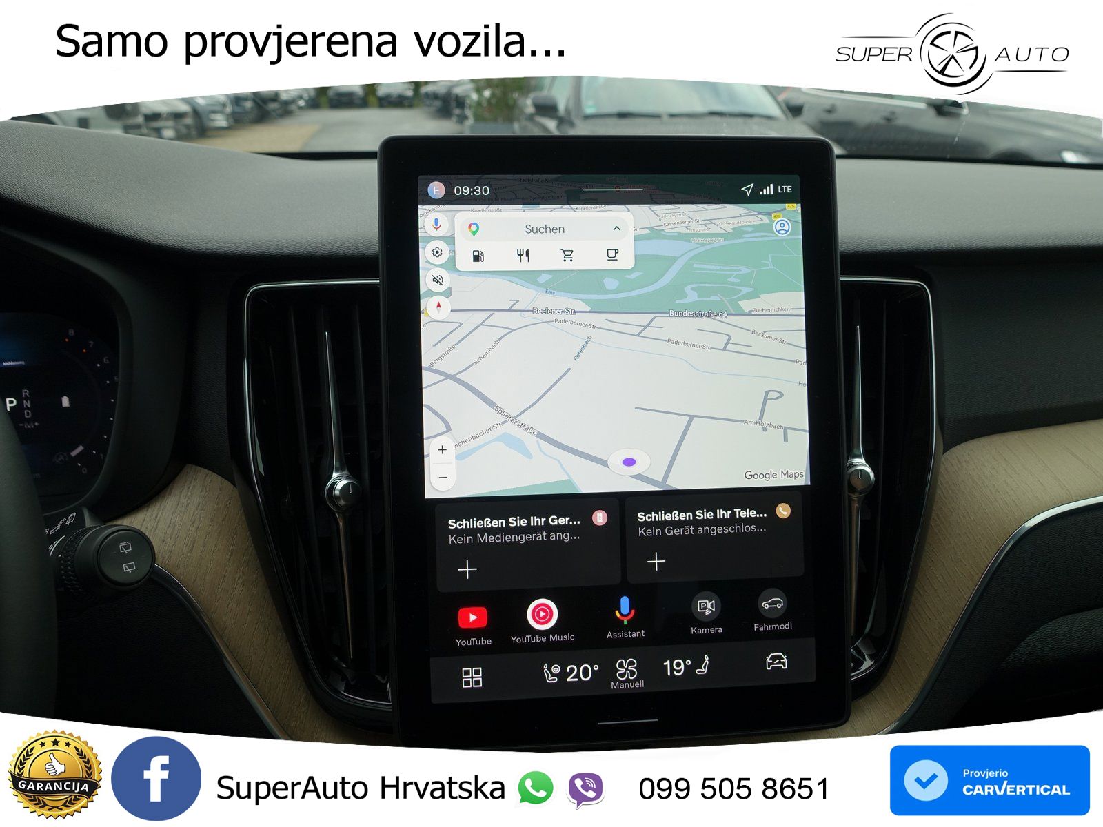 Volvo XC60 B5 Benzin AWD Geartronic ACC+HEAD+4xGR SJED+360+PANO