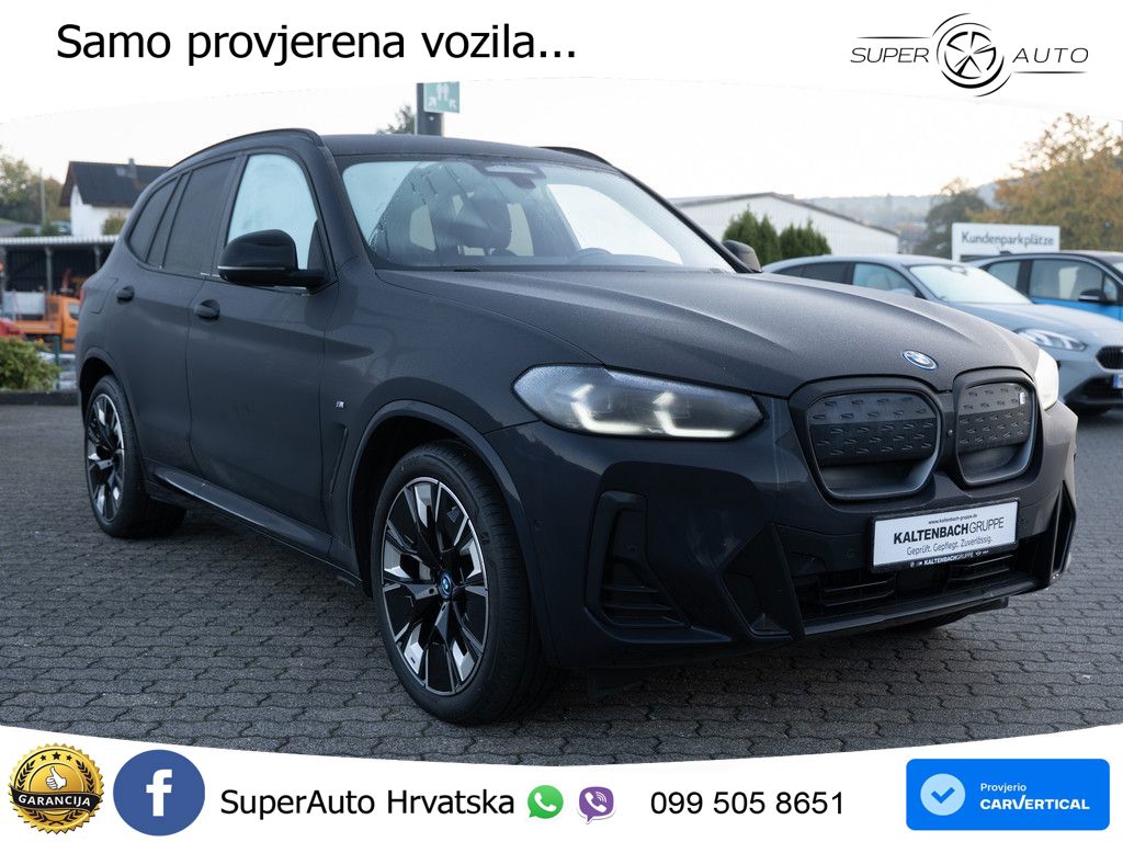 BMW iX3 80 kWh (286 KS) M Sport ACC+HEAD+GR SJED+360+PANO