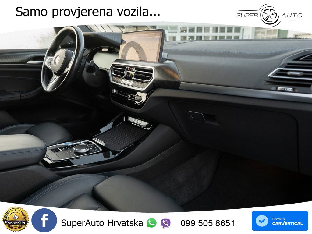 BMW iX3 80 kWh (286 KS) M Sport ACC+HEAD+GR SJED+360+PANO