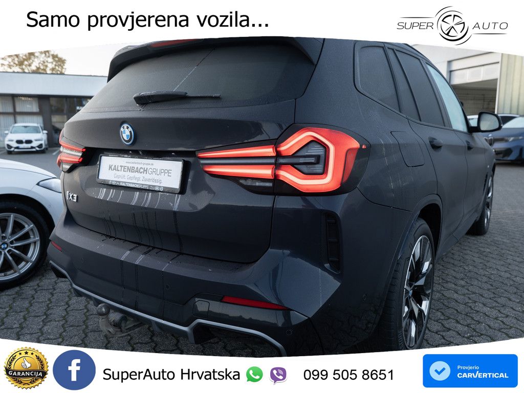 BMW iX3 80 kWh (286 KS) M Sport ACC+HEAD+GR SJED+360+PANO
