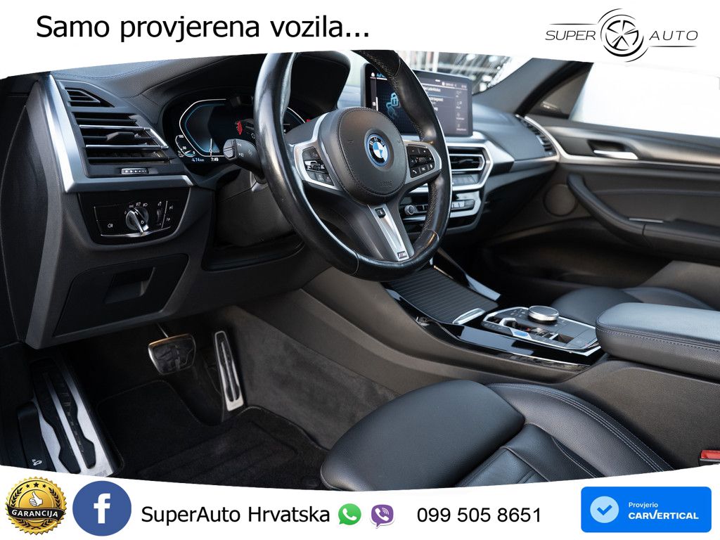 BMW iX3 80 kWh (286 KS) M Sport ACC+HEAD+GR SJED+360+PANO