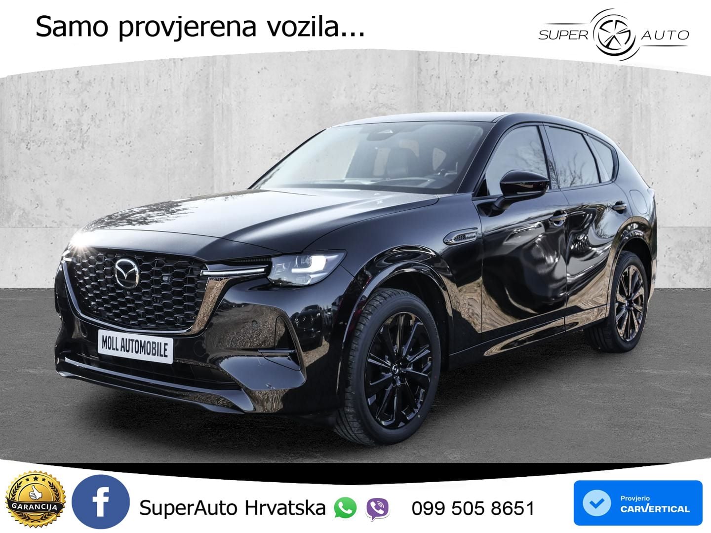 Mazda CX-60 3.3 e-Skyactiv D (254 KS) AWD Automatic LED+GR SJED+ACC