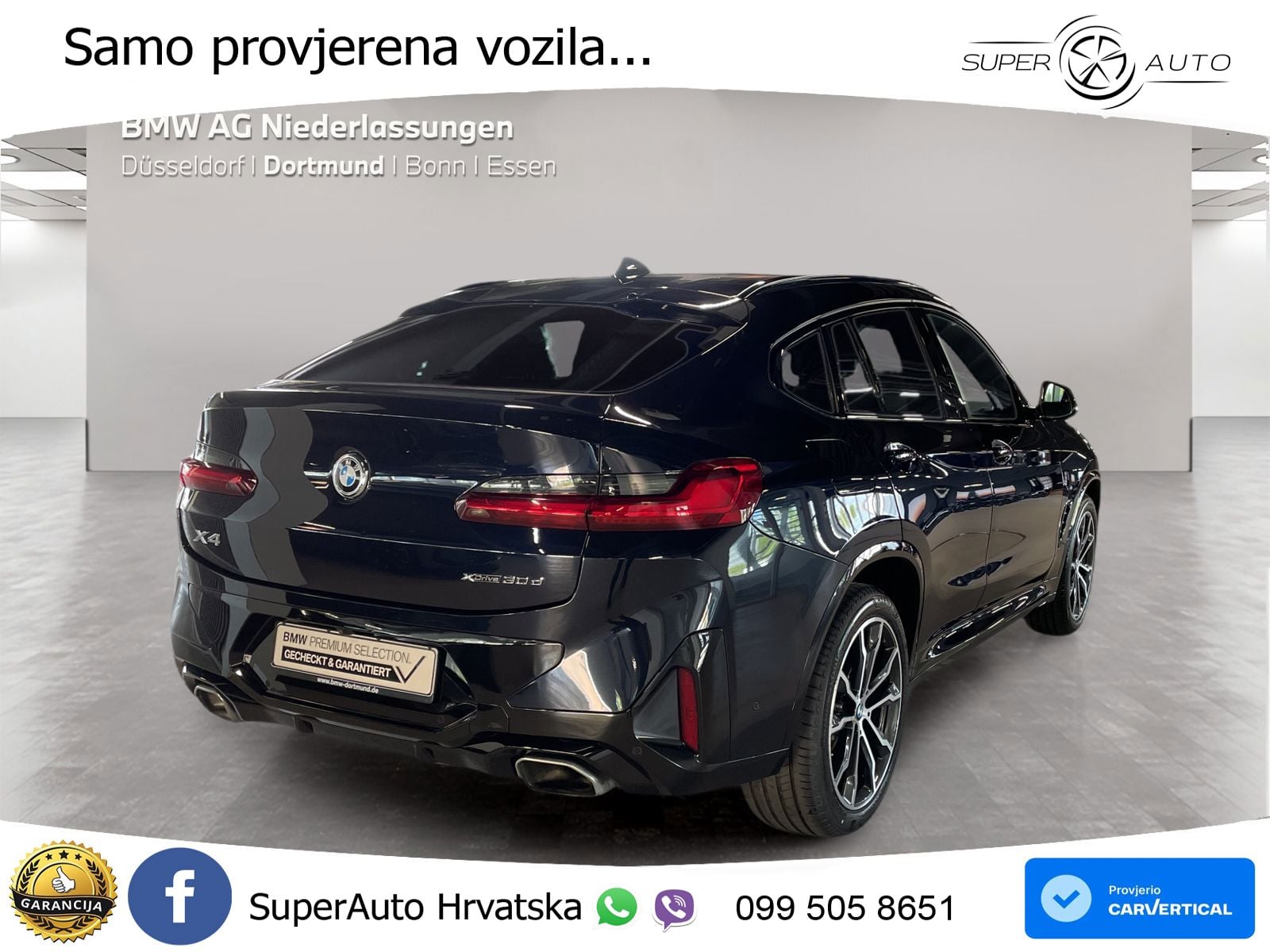 BMW X4 30d (286 KS) xDrive Steptronic M Sport LED+GR SJED+ACC