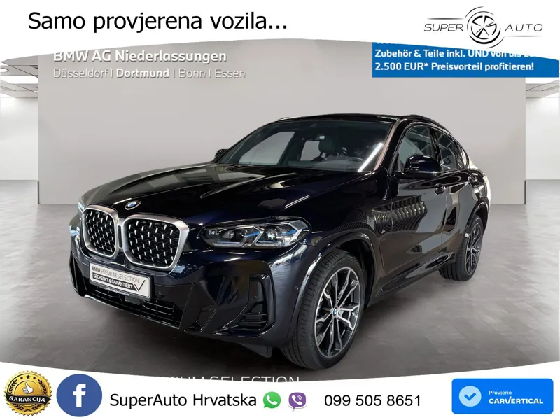 BMW X4 30d (286 KS) xDrive Steptronic M Sport LED+GR SJED+ACC
